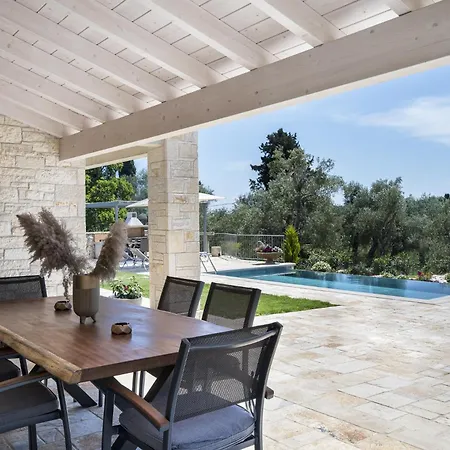 Villa Mateo Stone By Konnect With Private Pool Dassia (Corfu)